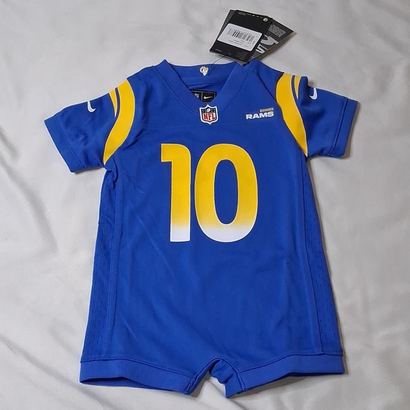 Nike Other - Nike Rams Blue and Yellow Baby One-Piece Bodysuit #10